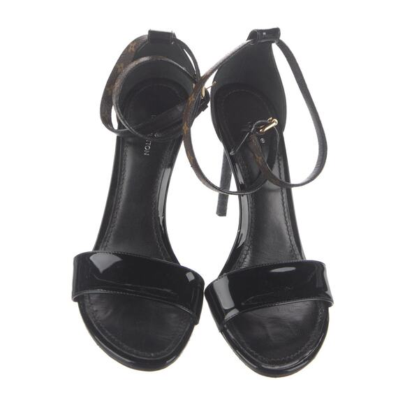 ❤️ Louis Vuitton LV Monogram Patent Leather Heels❤️ - Picture 3 of 5
